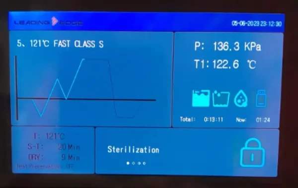 1018A PLUS Veterinary Autoclave Sterilizer from Leading Edge