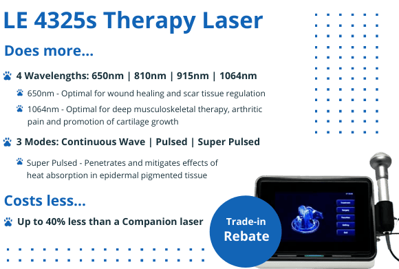 LE 4325s Therapy Laser Main Features